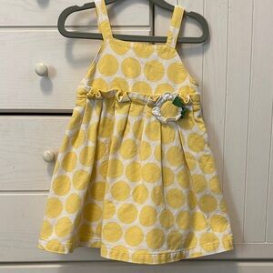 Gymboree yellow sundress 12-18